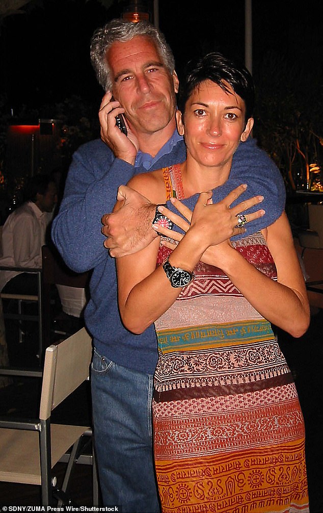 Prince Andrew's close friend Maxwell, 63, (pictured with Epstein) who is serving 20 years for child sex offences, has appealed to the US Supreme Court in the hope it will either throw out her conviction or order a retrial