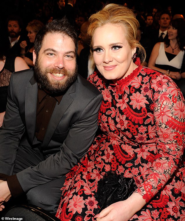 Simon Konecki (pictured), Adele’s former husband and the father of her 12-year-old son Angelo flew in from California specifically to attend the bash