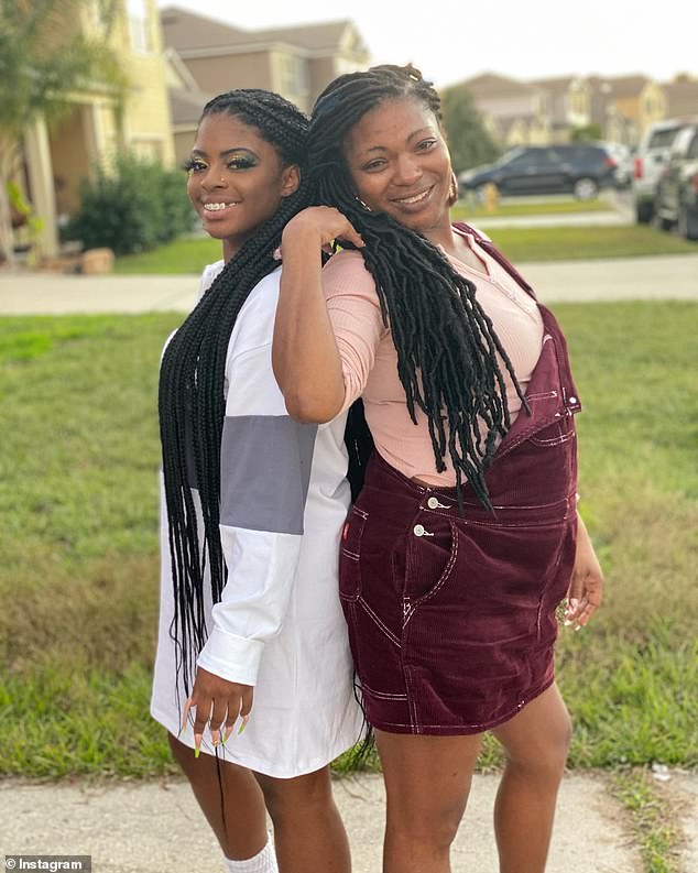 During her kidnapper's court case, Kamiyah's biological mother Shanara Mobley described the torment of having her newborn stolen. (Pictured: Shanara with Kamiyah in January 2022)