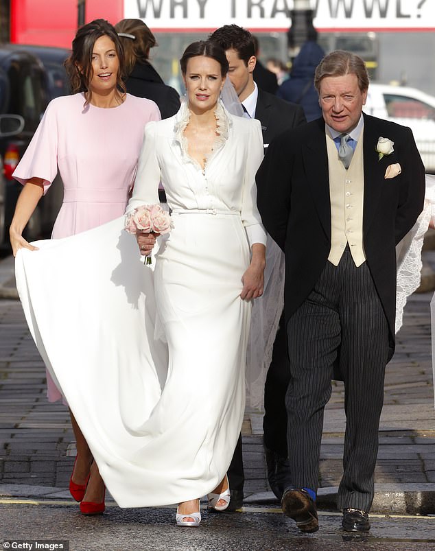 In 2014 Arabella married George Galliers-Pratt of the Cayzer banking dynasty in Knightsbridge