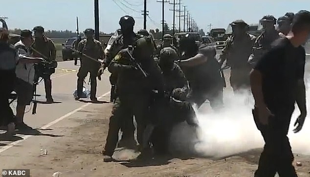 He appeared to be referencing a raid on Glass House Farms in California, which employs hundreds of people and bills itself as the largest cannabis operation in the world. Protestors showed up to impede federal agents, which led to clashes