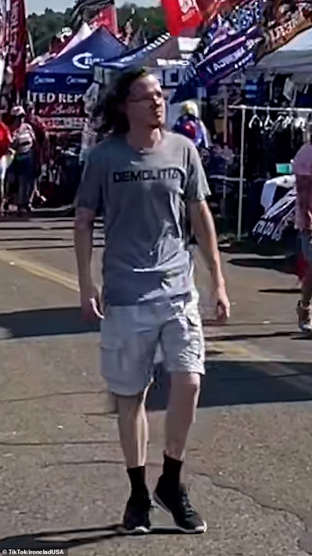 Crooks (pictured) left home on the day of the rally armed with an AR-15 style rifle that was bought legally by his father in 2013 and transferred to him in 2023