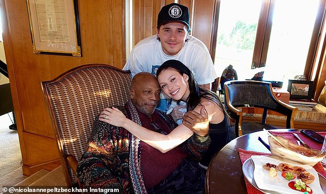 Nicola paid emotional tribute to Kenya's father Quincy last year after he died age 91