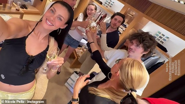 She regularly flaunts her lavish lifestyle on superyachts with her othernd in-laws or at their LA me with husband Brooklyn