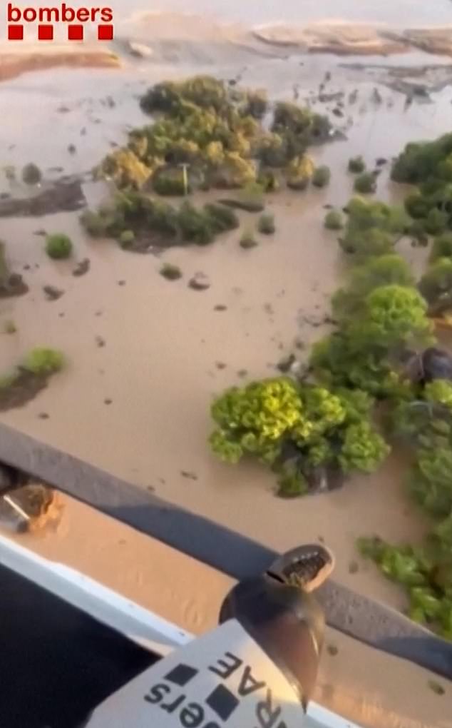 The extreme weather in Spain threatens huge damage to neighbourhoods, as well as disruption to Brits holidaying across the country in hope of some Spanish sun