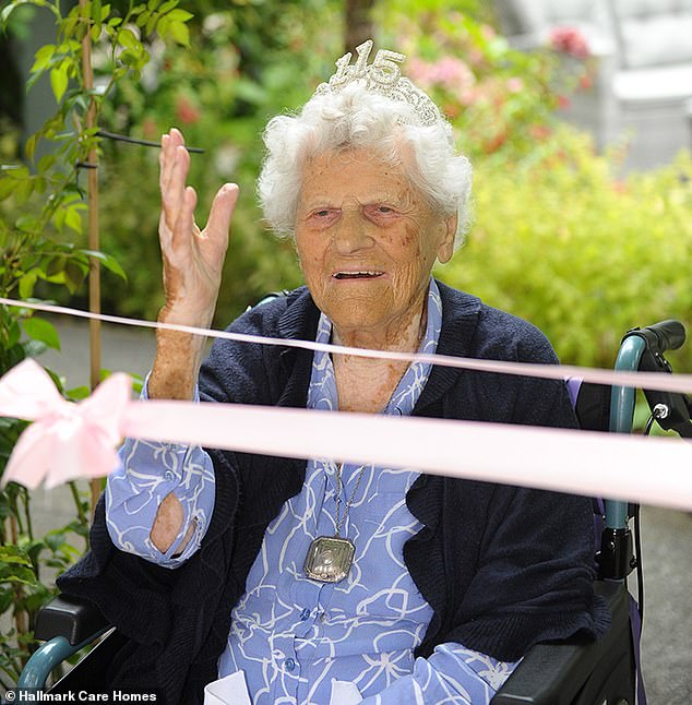 At the age of 115, Ethel Caterham, from Surrey, is the oldest living person in the UK