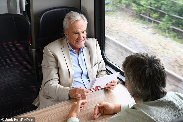 For Larry, the collaboration with National Rail was the perfect fit, given his fondness for trains dating back to when he was a young boy