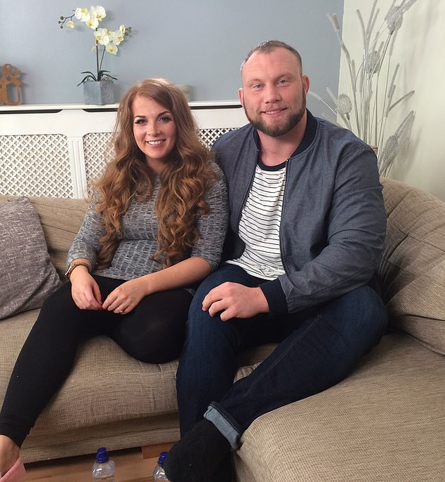 Bianca John, from Pontypool, Monmouthshire, married Adam Ledner on the reality show in April 2016 (pictured together)