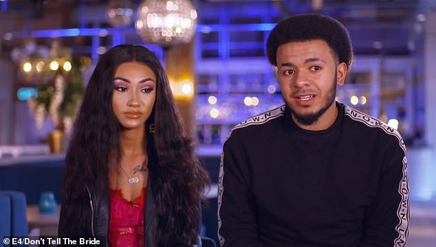First of all, the couple (pictured) - only 23 and 19 respectively on their big day - were told by producers their nuptials were completely off, in a DTTB first