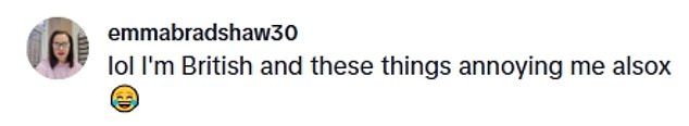 The US woman's video amassed almost 450 comments - but very few of these were sympathetic to her