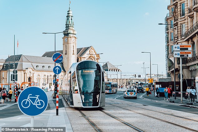 Buses, trains and trams are all included for free although passengers do still have to pay for a first class seat