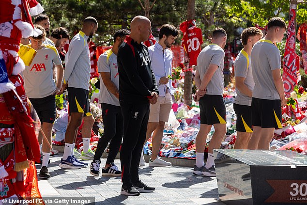 Slot admitted it has been difficult to focus on football in the wake of Jota's death