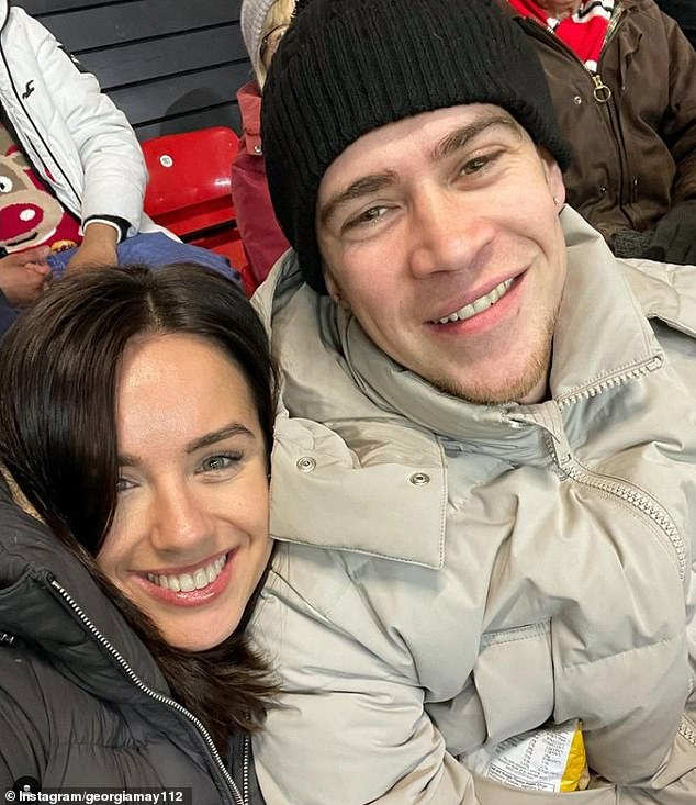 However it looks like their relationship could be over, with the couple reportedly 'heading for a divorce' and Georgia 'looking to the future'
