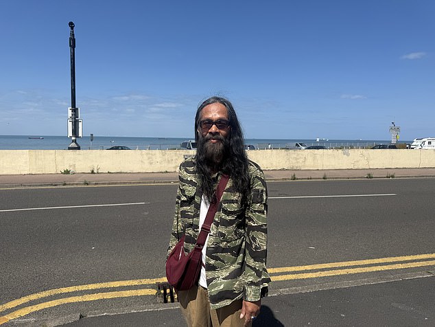 Adil Darik, 60, moved in 2020 from London, and said he 'loves life' in Margate