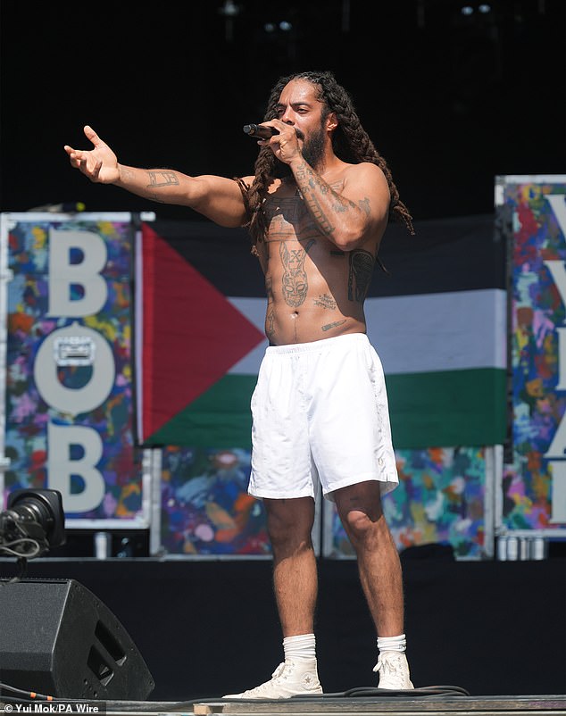 The intervention came after the BBC apologised earlier this month for 'deplorable behaviour' by punk rap duo Bob Vylan at the Somerset festival