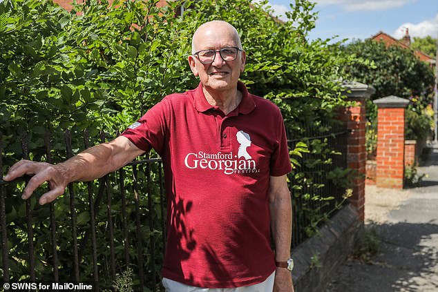 Chris Dicken (pictured), an 80-year-old grandad has no strong feelings about the festival