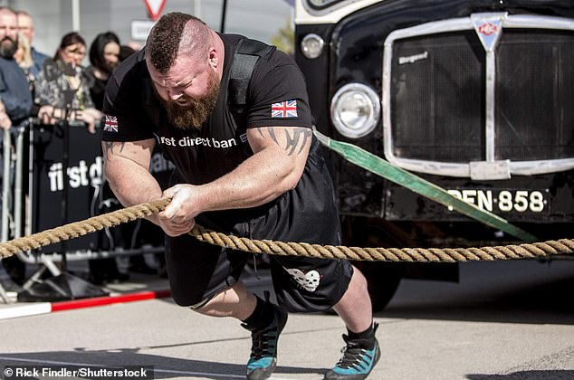Eddie Hall previously held the world record for a deadlift of 500kg and won World's Strongest Man back in 2017 before retiring to become a bodybuilder