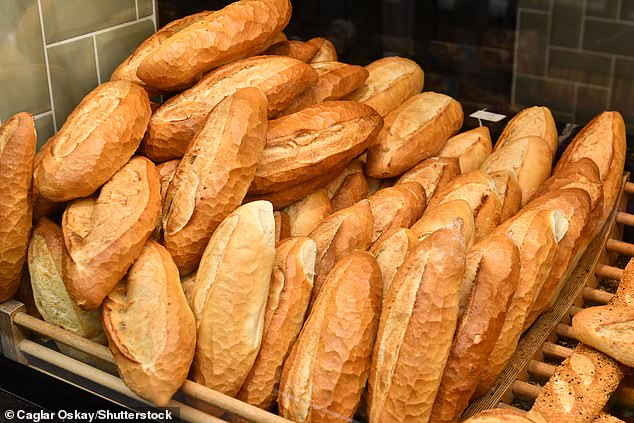 Official NHS guidance also recommends bread for those who don't have an intolerance or wheat allergies (Stock Image)