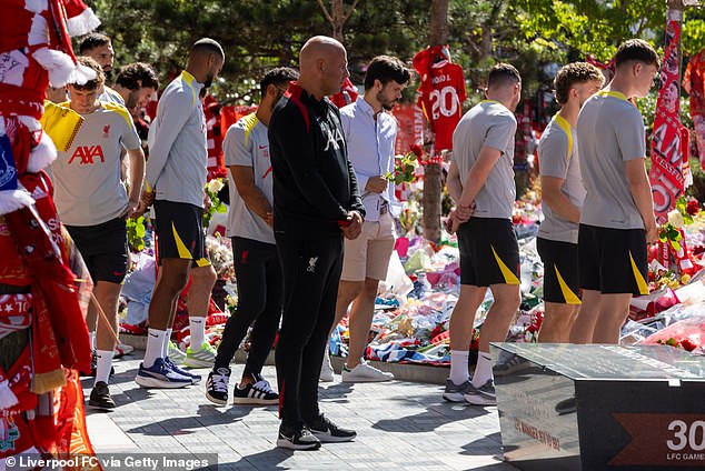 Slot admitted it has been difficult to focus on football in the wake of Jota's death