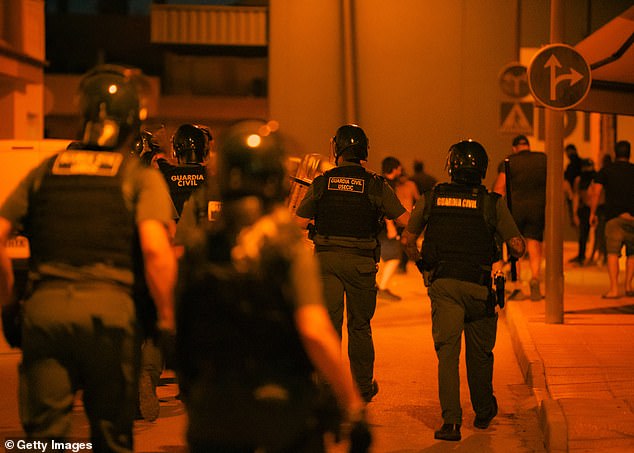 The violent confrontation was sparked by the beating of an elderly resident the night before, allegedly by assailants who were of North African origin