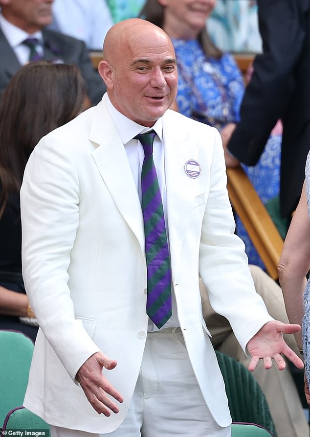Former professional tennis player Andre Agassi is widely regarded as one of the most successful players of all time