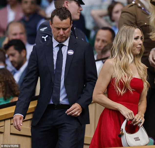 Australian former tennis player Lleyton Hewitt (L) was ranked as the world No. 1 in men's singles by the Association of Tennis Professionals for 80 weeks in 2001 and 2002