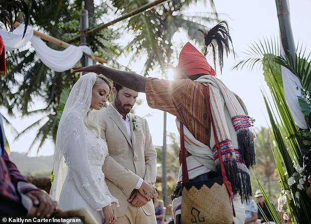 In 2019, Brody previously ended his so-called 'marriage' to Kaitlynn Carter (L), officiated by two Sumbanese priests at the Nihi Sumba resort in Indonesia in 2018, which was not legally binding in the States