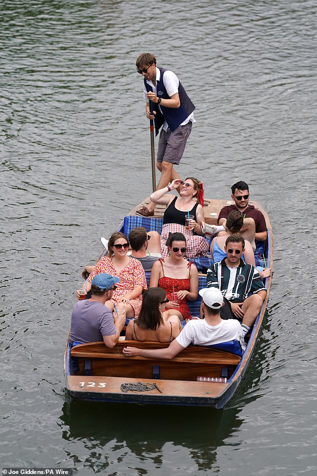 CAMBRIDGE: There were many radiant smiles on display as people punted down the River Cam on July 13, 2025