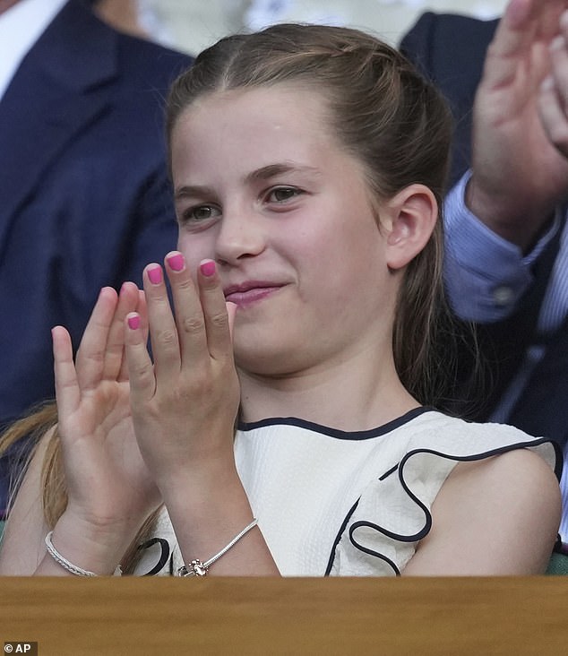 It is likely that the match was a nail biting one for Charlotte, who is believed to be a huge fan of Carlos Alcaraz