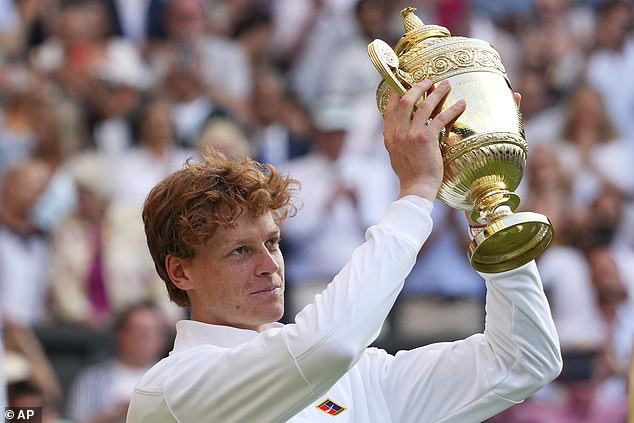 In an enthralling four-set encounter, Italian player Jannik Sinner defeated defending champion Carlos Alcaraz to win the first Wimbledon title of his career