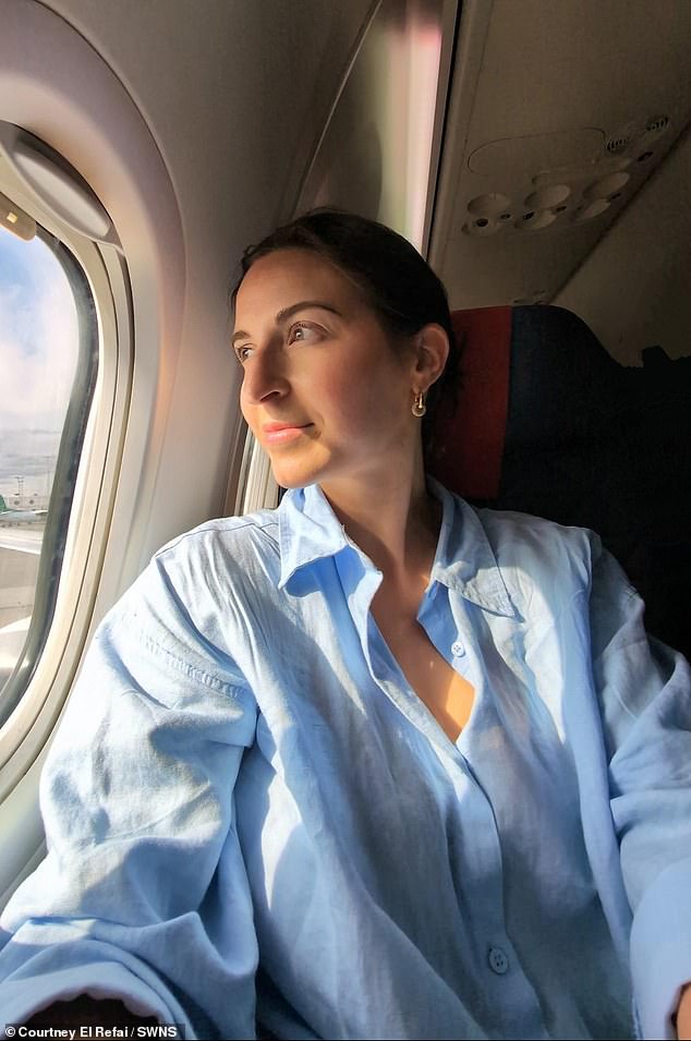 The mother-of-one said the commute feels sustainable and that her work-life balance has actually improved – flying back to the US feels like a 'mini vacation,' giving her a chance to catch up with friends