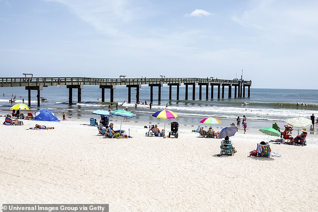 Three people were injured after being struck by lightning on a packed Florida beach. The terrifying incident occurred at the St. Augustine Pier, a popular spot for vacationers and locals alike, Saturday night