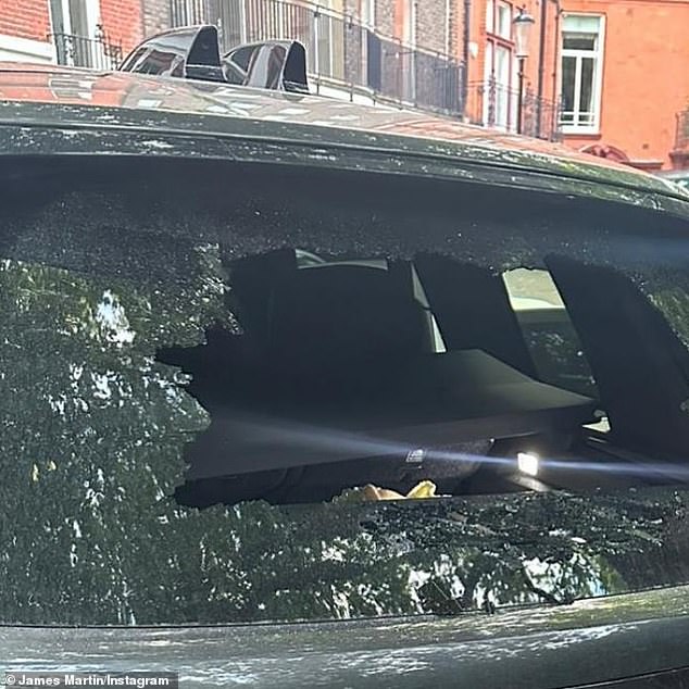 The famous chef was a victim of getting his rear car windscreen smashed in broad daylight earlier this year - and he is now taking extreme measures to protect himself