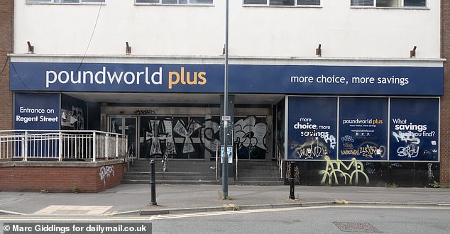 Even the town's Poundland's store on the corner of Regent Street and Havelock Square shut last month, with the company unable to agree on lease terms to keep them trading at the site