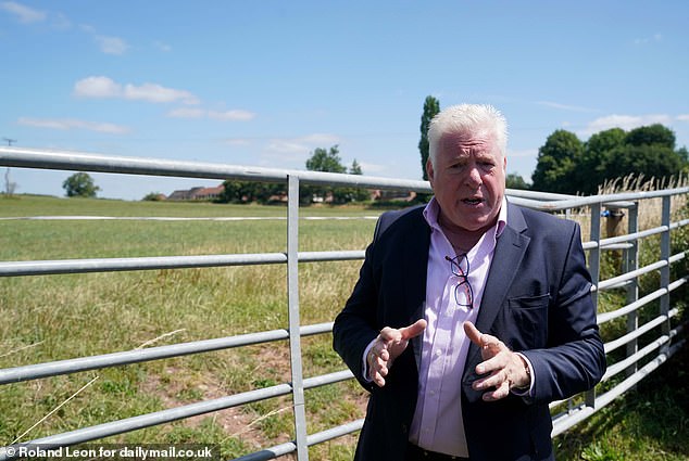 Despite constant campaigning locals feel overlooked and Martin Peet (pictured) feels more action needs to be taken