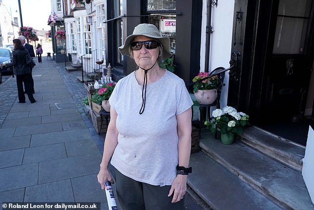 Christine Easter (pictured), 76, who has lived in the area for 45 years, told MailOnline she was 'shocked' by the planning proposals
