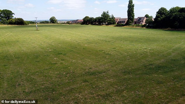Pictured: One of the fields that Taylor Wimpey has proposed building a development on
