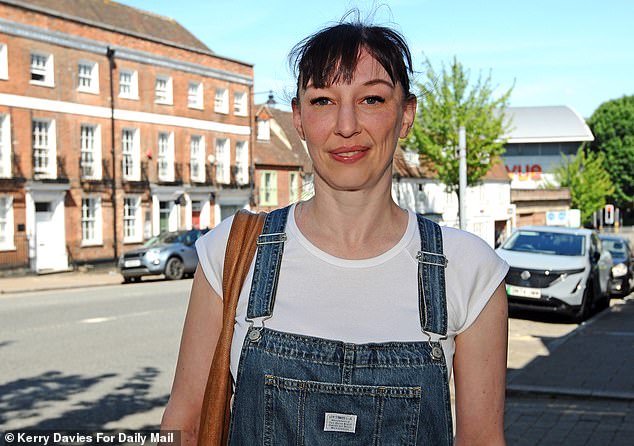 Lucy Marti (pictured), 44, who has lived locally for 20 years, told MailOnline that she fears the town will be unable to cope with the new flats, arguing that the number of new-builds is 'getting out of hand'