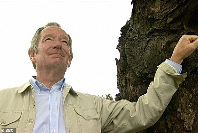 The 79-year-old, who now presents Radio 4’s Moral Maze, added he thought the wave of compassion generated by his reports, on the then BBC Ten O’Clock News, was no longer possible to achieve today. Pictured: Mr Buerk while reporting in Ethiopia