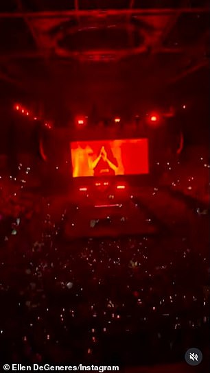Last Thursday, the 34-time Emmy winner and the 52-year-old retired actress enjoyed seeing the 'amazing' Billie Eilish at The O2 Arena in London