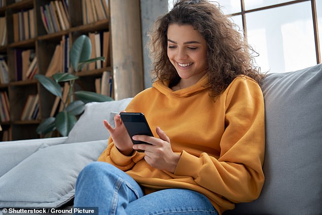 Internet Matters said ChatGPT was often used like a search engine for help with homework or personal issues - but also offered advice in human-like tones (file image)
