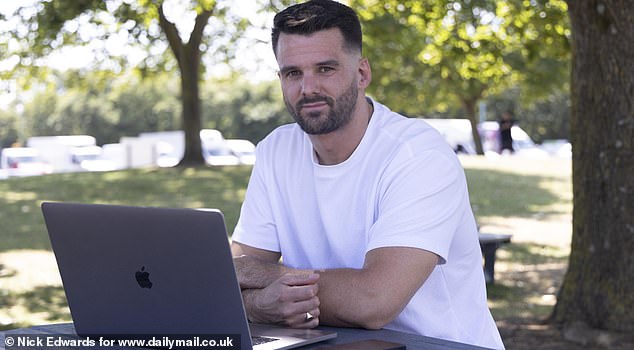 Daniel Ward (pictured), 33, from Manchester, is a frequent user of the M1 due to having business offices located in London. Describing the major north-south route as 'horrendous' to use, he said: 'It's absolute chaos. There's always traffic'