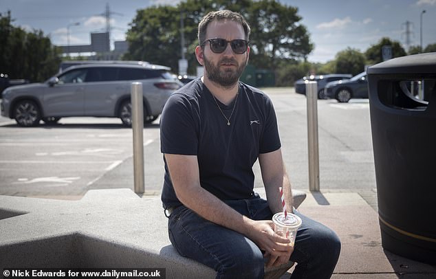 Nicky Frances, 31, (pictured) who was driving from Margate to Manchester to see Oasis in concert, described some of the speed variables and incident warnings as 'pretty annoying' and resulting in a 'slow moving road'