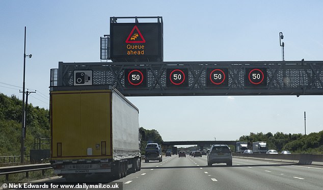 The new Transport Focus survey results revealed that the M1 had scored a satisfaction rating of just 57 per cent followed by a joint result of 60 per cent for both the M7 and the M25