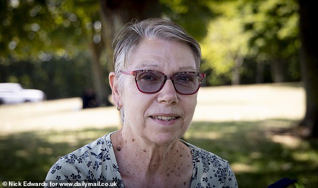 Catharine Crawshaw, (pictured), 71, also voiced similar criticisms of the 117-mile-long M25, stating: 'It's the M25 that's the worst bit. Last Friday we were stuck on there for two hours'