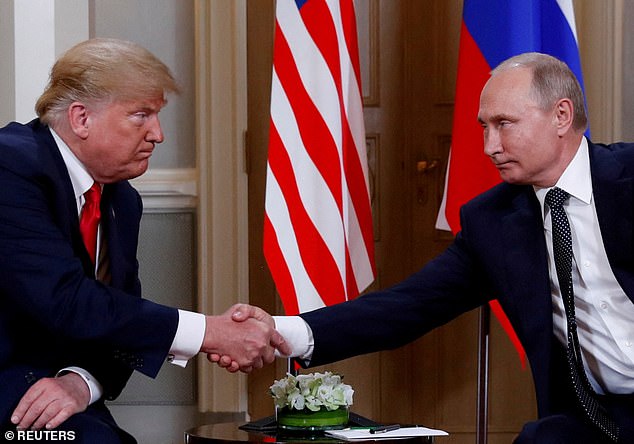 Trump has taken a hardline stance against the Russian president as he continued to resist attempts to negotiate a ceasefire between Ukraine and Russia