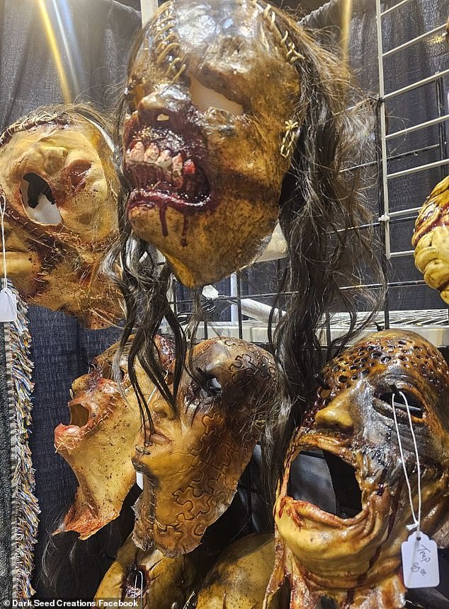Some of his creations include skin-like teddy bears and dolls intentionally designed to shock