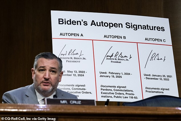 Biden insists he verbally granted clemency and authorized the use of the autopen