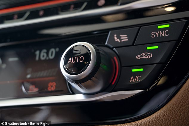 Many of us hit the recirculation button (middle-right) to block pollution or get cool air flowing fast. However Dr Moss says keeping your car in this mode for too long can quietly poison the air inside, and mess with your head