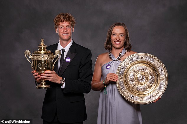 Sinner earned his fourth Grand Slam title, while Swiatek has picked up her sixth major crown